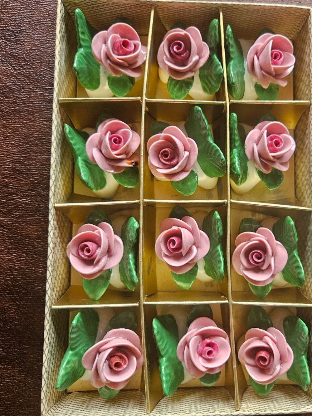 Vintage Place Card Holders by Dresden